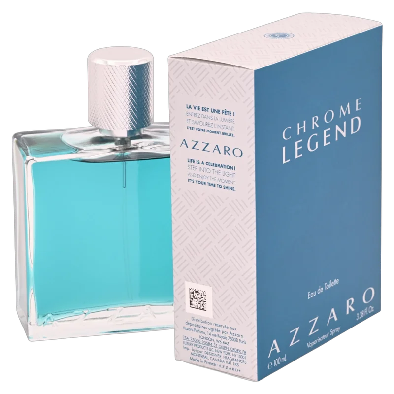 AZZARO CHROME LEGEND EDT 100ML NEWBARCODE