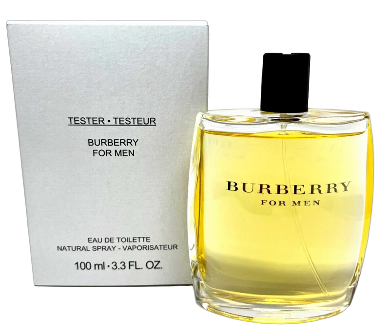 BURBERRY FOR MEN EDT 100 ML TESTER NEW PAKING