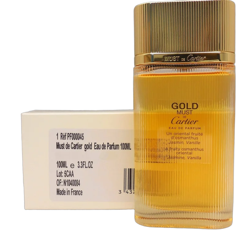 CARTIER MUST GOLD EDP